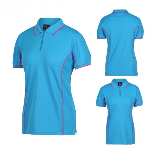 Promotional Ladies Piping Polo Shirts